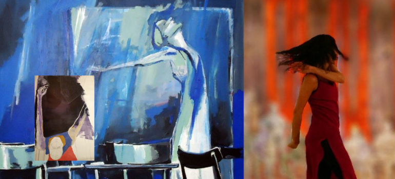 Workshop „Tanz und Malerei in Resonanz“ mit Ester Ambosino und Ulrike Löber