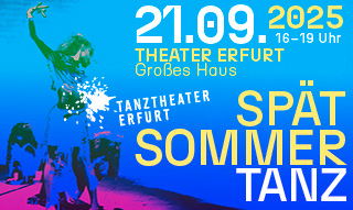 Jahresabschluss des Tanztheater Erfurt am 21.9.2025 im theater Erfurt